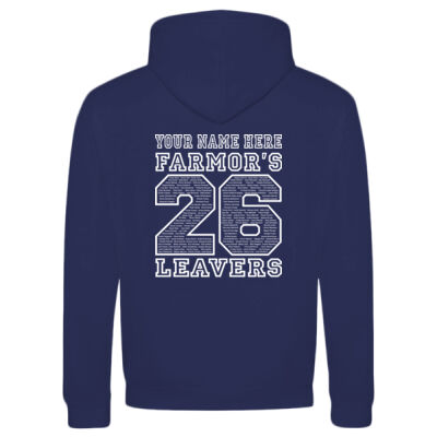 Contrast Over Head Hoodie Leavers 2026 Farmor's School Fairford Price with VAT £22.00 Thumbnail