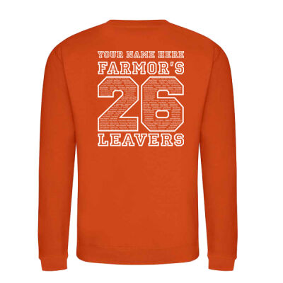 Sweatshirt Leavers 2026 Farmor's School Fairford Price with VAT £18.50 Thumbnail